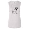 Ladies' Bella Flowy Scoop Muscle Tank Thumbnail