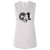 Ladies' Bella Flowy Scoop Muscle Tank Thumbnail