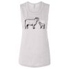 Ladies' Bella Flowy Scoop Muscle Tank Thumbnail