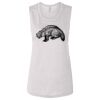 Ladies' Bella Flowy Scoop Muscle Tank Thumbnail