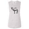 Ladies' Bella Flowy Scoop Muscle Tank Thumbnail