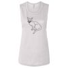 Ladies' Bella Flowy Scoop Muscle Tank Thumbnail