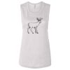 Ladies' Bella Flowy Scoop Muscle Tank Thumbnail