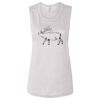 Ladies' Bella Flowy Scoop Muscle Tank Thumbnail