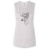 Ladies' Bella Flowy Scoop Muscle Tank Thumbnail