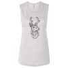 Ladies' Bella Flowy Scoop Muscle Tank Thumbnail