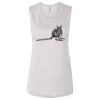 Ladies' Bella Flowy Scoop Muscle Tank Thumbnail