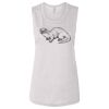 Ladies' Bella Flowy Scoop Muscle Tank Thumbnail