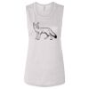 Ladies' Bella Flowy Scoop Muscle Tank Thumbnail