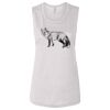 Ladies' Bella Flowy Scoop Muscle Tank Thumbnail