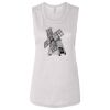 Ladies' Bella Flowy Scoop Muscle Tank Thumbnail