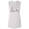 Ladies' Bella Flowy Scoop Muscle Tank Thumbnail