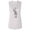 Ladies' Bella Flowy Scoop Muscle Tank Thumbnail