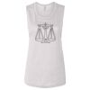 Ladies' Bella Flowy Scoop Muscle Tank Thumbnail