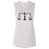 Ladies' Bella Flowy Scoop Muscle Tank Thumbnail