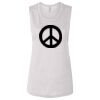 Ladies' Bella Flowy Scoop Muscle Tank Thumbnail