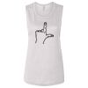 Ladies' Bella Flowy Scoop Muscle Tank Thumbnail