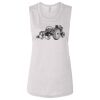 Ladies' Bella Flowy Scoop Muscle Tank Thumbnail