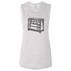 Ladies' Bella Flowy Scoop Muscle Tank Thumbnail