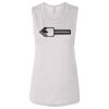 Ladies' Bella Flowy Scoop Muscle Tank Thumbnail