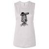 Ladies' Bella Flowy Scoop Muscle Tank Thumbnail