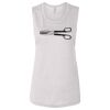 Ladies' Bella Flowy Scoop Muscle Tank Thumbnail