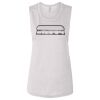 Ladies' Bella Flowy Scoop Muscle Tank Thumbnail