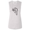 Ladies' Bella Flowy Scoop Muscle Tank Thumbnail