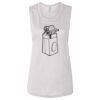 Ladies' Bella Flowy Scoop Muscle Tank Thumbnail