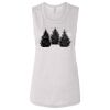 Ladies' Bella Flowy Scoop Muscle Tank Thumbnail