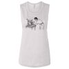 Ladies' Bella Flowy Scoop Muscle Tank Thumbnail