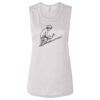 Ladies' Bella Flowy Scoop Muscle Tank Thumbnail