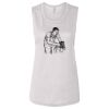 Ladies' Bella Flowy Scoop Muscle Tank Thumbnail