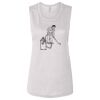 Ladies' Bella Flowy Scoop Muscle Tank Thumbnail