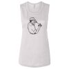 Ladies' Bella Flowy Scoop Muscle Tank Thumbnail