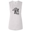 Ladies' Bella Flowy Scoop Muscle Tank Thumbnail
