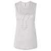 Ladies' Bella Flowy Scoop Muscle Tank Thumbnail