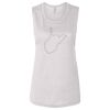 Ladies' Bella Flowy Scoop Muscle Tank Thumbnail