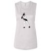 Ladies' Bella Flowy Scoop Muscle Tank Thumbnail