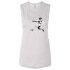 Ladies' Bella Flowy Scoop Muscle Tank Thumbnail