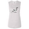 Ladies' Bella Flowy Scoop Muscle Tank Thumbnail