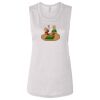 Ladies' Bella Flowy Scoop Muscle Tank Thumbnail