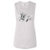 Ladies' Bella Flowy Scoop Muscle Tank Thumbnail