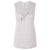 Ladies' Bella Flowy Scoop Muscle Tank Thumbnail