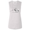 Ladies' Bella Flowy Scoop Muscle Tank Thumbnail