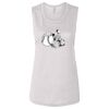 Ladies' Bella Flowy Scoop Muscle Tank Thumbnail