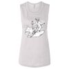 Ladies' Bella Flowy Scoop Muscle Tank Thumbnail