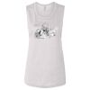 Ladies' Bella Flowy Scoop Muscle Tank Thumbnail