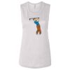 Ladies' Bella Flowy Scoop Muscle Tank Thumbnail