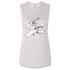 Ladies' Bella Flowy Scoop Muscle Tank Thumbnail